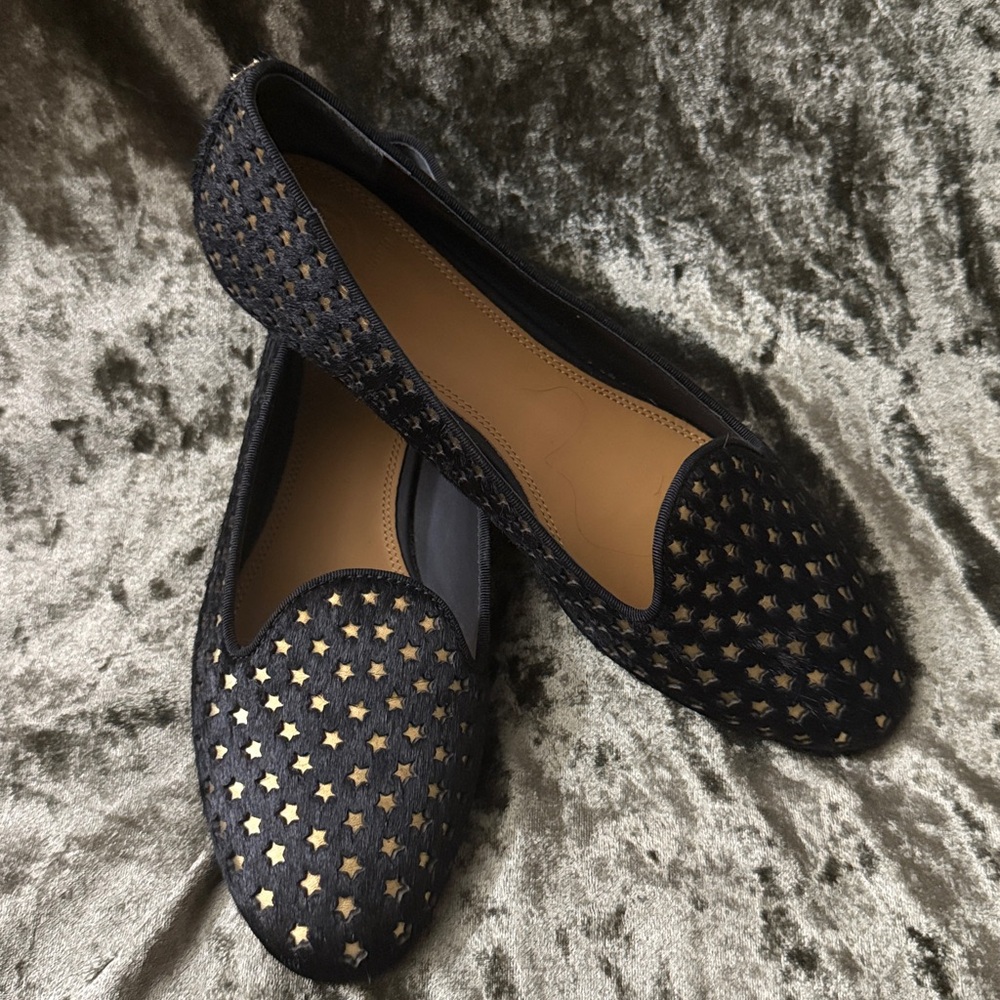 Tory Burch Olympia Star flats size 8